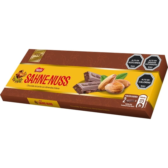 Sahne Nuss Chocolate Barra, 400 g