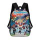 thumbnail image 1 of Super Hero Girls-theme Backpack, Campus style schoolbag Bookbag with Adjustable Shoulder Straps And Large Zip Compartment, Unisex Travel Bags., 1 of 6