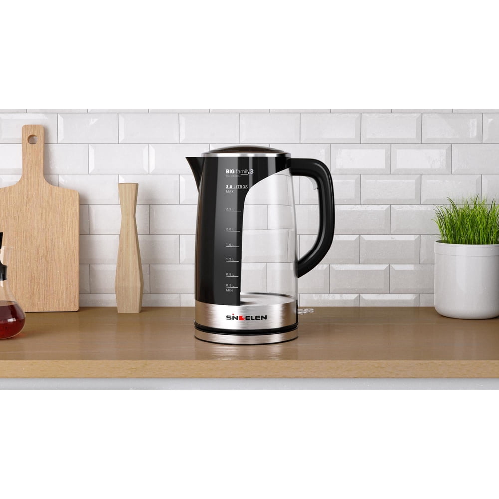 Sindelen Big Family 3 HA-3900NG 3 L Negro, foto 8