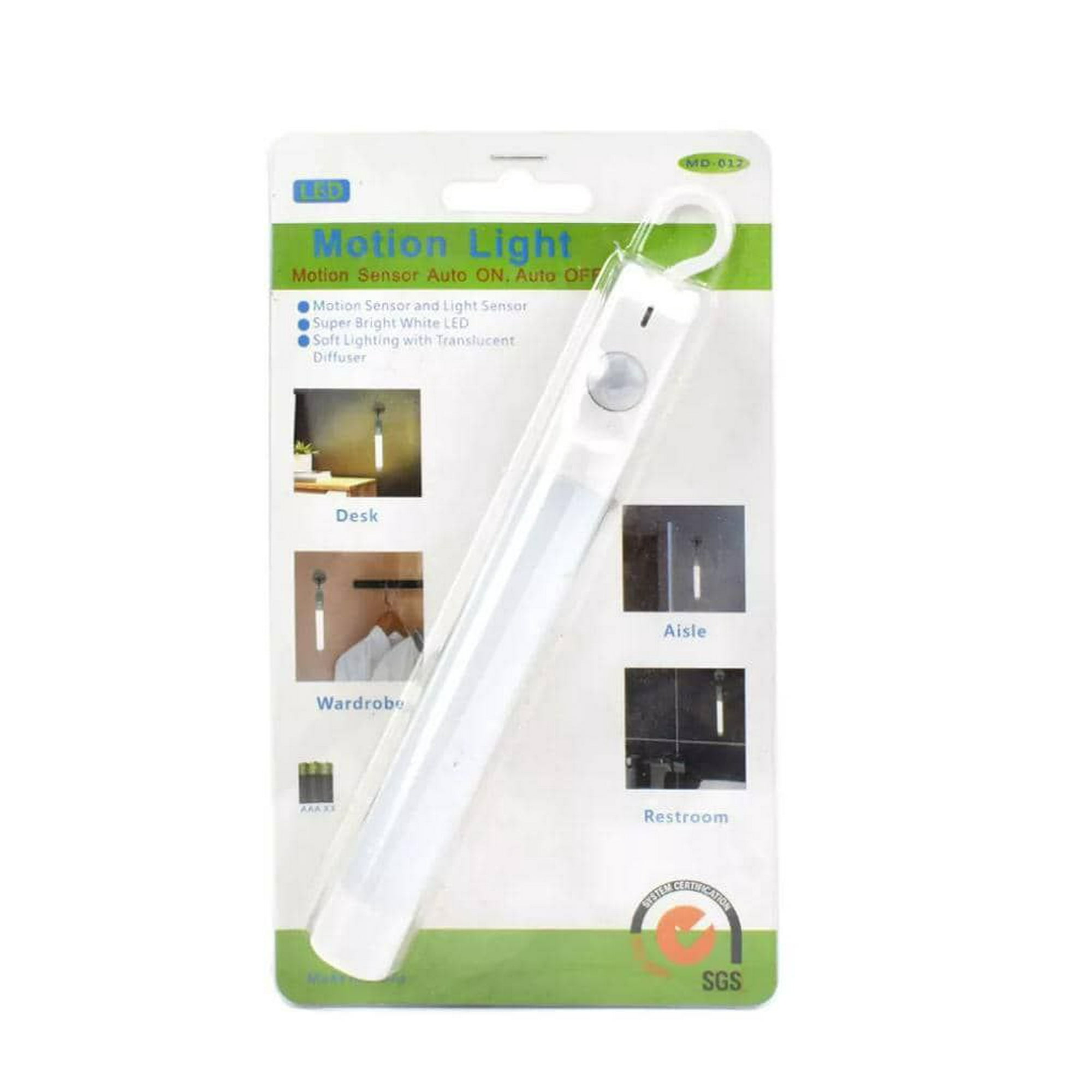 Genérico - Luces Led De Armario Sensor De Movimiento Con Gancho