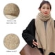 thumbnail image 3 of Bufanda de punto grueso de invierno para hombre y mujer, larga y cálida, para el cuello, de invierno, 3 of 5