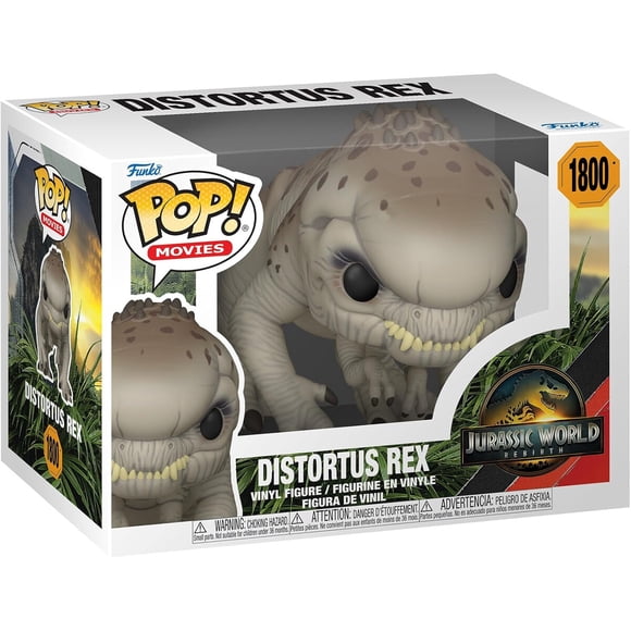 Funko Pop Distortus Rex Jurassic World Rebirth 1800 Vinilo