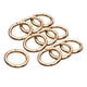 thumbnail image 3 of 10 Uds. Mosquetón De Ganchos Redondos Con Resorte Circular Para Llaveros Key Aureate 33mm, 3 of 5