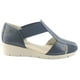 thumbnail image 1 of Sandalia de Cuero Chalada Mujer Calafate-3 Azul Casual, 1 of 7