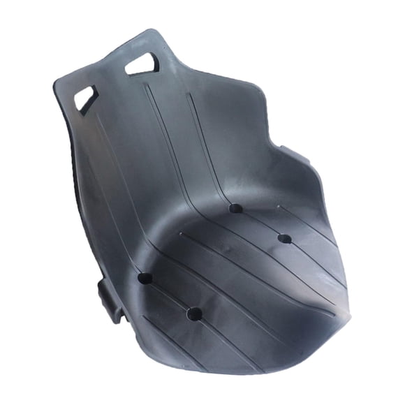 Adjunto de Asiento para Niños, Espalda Baja de Bricolaje para Vhicles de Karting de Equilibrio, Silla de Silla de Asiento de Triciclos de Deriva Durad Negro