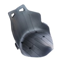 Magideal - Adjunto De Asiento Para Niños, Espalda Baja De Bricolaje Para Vhicles De Karting De Equilibrio, Silla De Silla De Asiento De Triciclos De Deriva Durad Negro