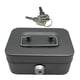 thumbnail image 1 of Caja De Dinero Con Bloqueo Con Mango Superior Modern Metal Birthet Baster Case Bloqueking Gray, 1 of 5