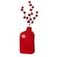 thumbnail image 1 of Florero De Boda Rojo, Estatua, Centro De Mesa, Escultura Para Decoración, Estante, Sala De Estar, Flor, 1 of 3