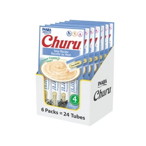 Inaba - Churu Cat Atún 14G X4 | Pack 6 Unidades