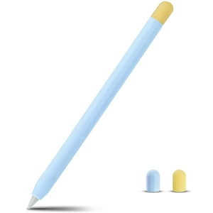 Genérico - Protector Funda Silicona Para Apple Pencil 2 Celeste