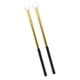 thumbnail image 1 of 2 Uds Cabeza De Fieltro Timpani Sticks Aleación Para Educación Musical Tambor De Loto Tambor De Mano Dorado, 1 of 5