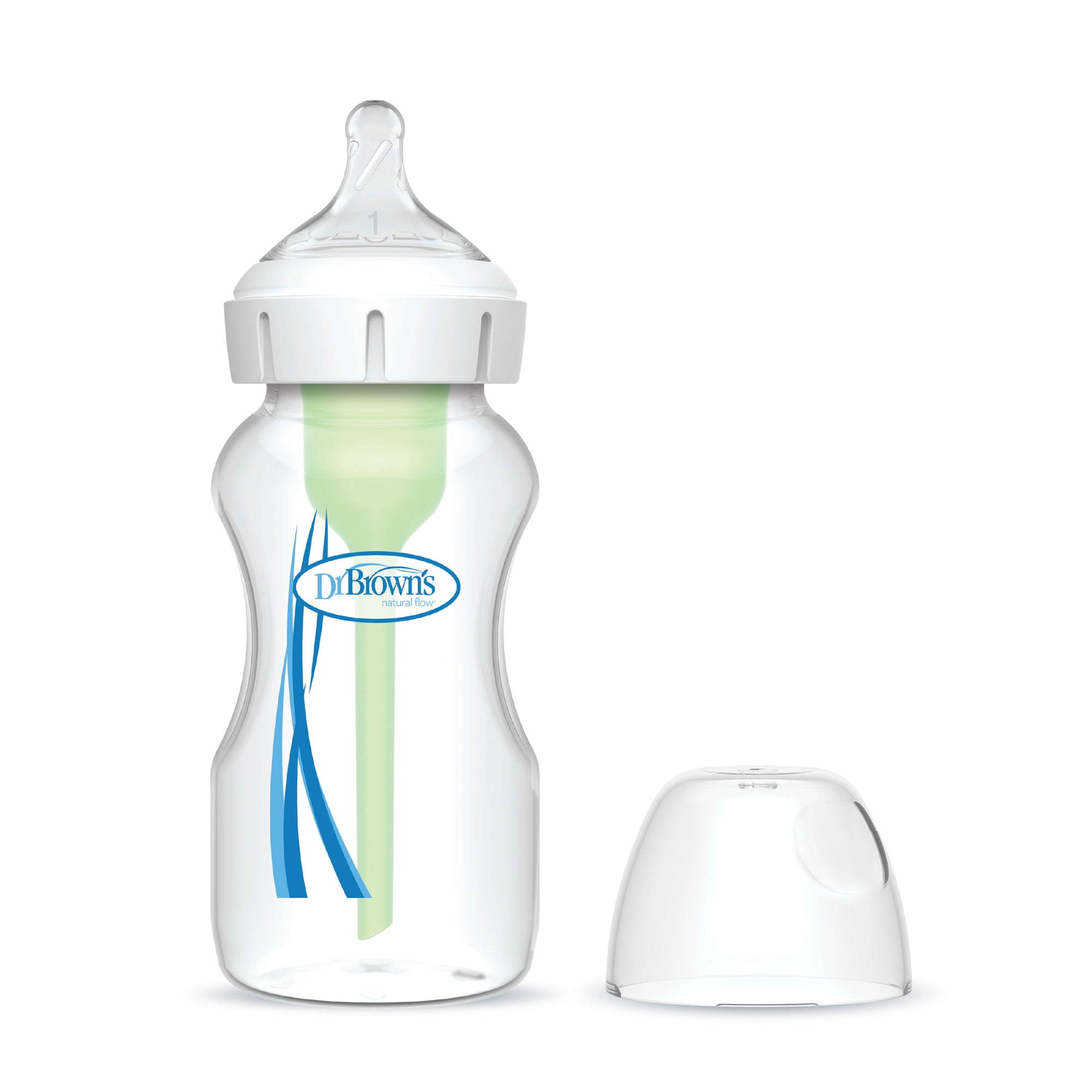 Dr. Brown's - Mamadera Anticólico Boca Ancha 270ml