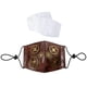 thumbnail image 5 of Steampunk Face Mask Disfraz Halloween Mascarilla Gótica Reutilizable, 5 of 5