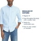 thumbnail image 3 of Camisa Oxford de manga larga Tommy Hilfiger para hombre, color azul S, 3 of 3