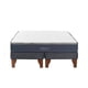thumbnail image 1 of Cama Europea Galaxy 2 Plazas 150x190 cm Base Colchón Madera Gris, 1 of 3