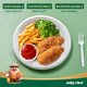 thumbnail image 3 of Compostable Heavy Duty 10 Inch 125 Pack Disposable Eco-Friendly Paper Plates, 3 of 3