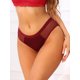 thumbnail image 4 of INSPIRE CHIC Bragas de Mujer de Tiro Bajo a Prueba de Fugas Ropa Interior Protectora Pequeña Rojo Vino, 4 of 4