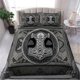 thumbnail image 1 of Viking Vintage Duvet Cover Norse Myth Bedding Set Medieval Folklore Totem Quilt Cover Grey Polyester Comforter Cover, 1 of 5