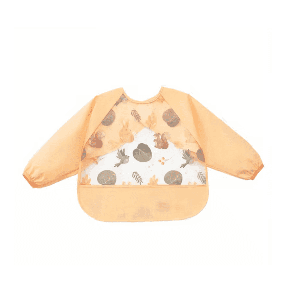 Babero Manga Larga Impermeable para Bebés