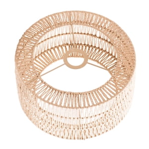 Ioensy - Pantalla De Cuerda De Papel, Pantalla Colgante Tejida Para Dormitorio, Comedor, Cocina, Grande