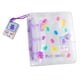 thumbnail image 4 of Bonito mini álbum de fotos, bolsa de almacenamiento de fotos con colgante, libro portatarjetas , Violeta, 4 of 5