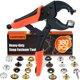 thumbnail image 1 of Snap Fastener Tool HAPDEN Heavy Duty Snap Setter con 100 juegos, 1 of 9