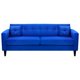 thumbnail image 1 of Sofa New Retro 3CG Felpa 00 Azul Rey, 1 of 6
