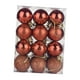 thumbnail image 1 of Bolas De Navidad Decoración Marrón 24 Piezas, 1 of 3