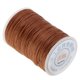 thumbnail image 2 of 1 rollo 150d encerado hilo trenzado de poliéster para diy leathercrafts marrón claro, 2 of 5