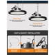 thumbnail image 3 of Foco LED High Bay ONLYLUX UFO 150W 5000K 22500 lúmenes, 3 of 3