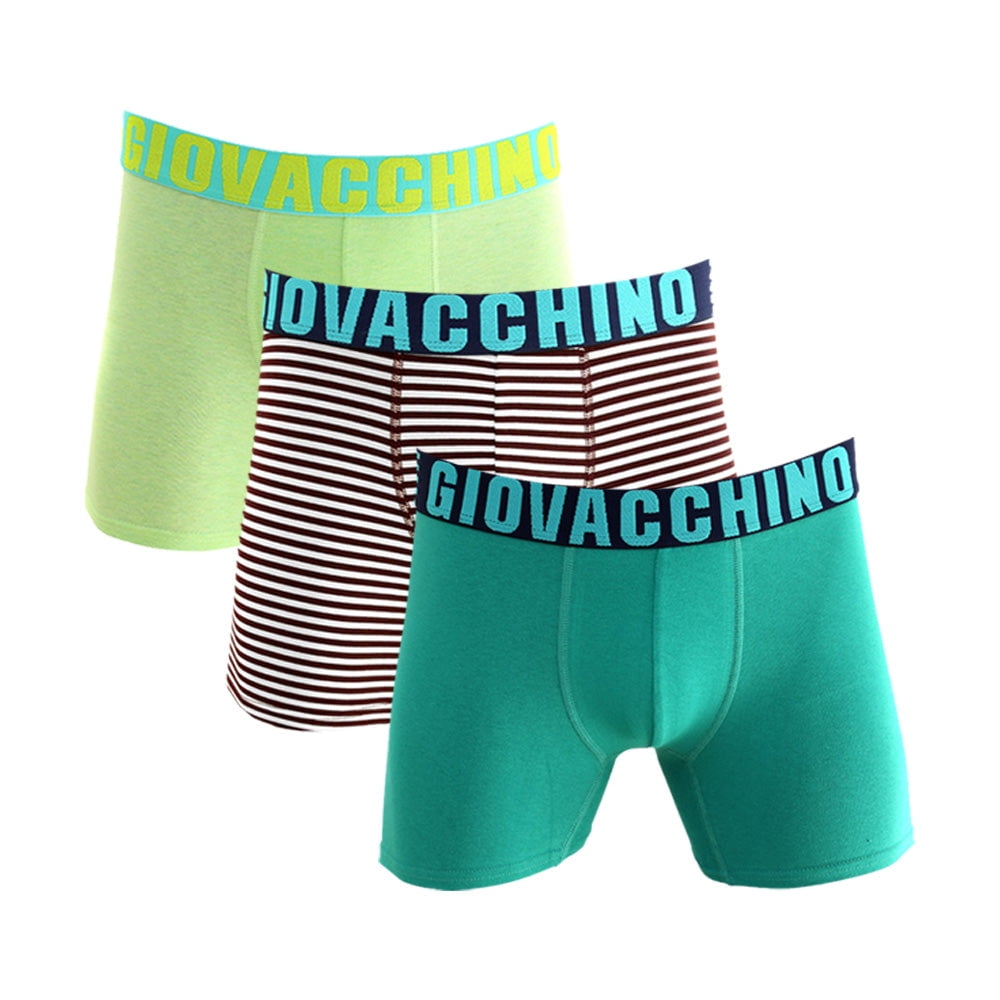 Giovacchino - Pack De 3 Boxer Medio Algodón Hombre