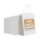 thumbnail image 1 of Bolsas De Regalo 100 Unidades Pequeñas De Papel Kraft Blanco De 15 X 8 X 21 Cm, 1 of 7