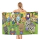 thumbnail image 1 of Bimi Boo y Amigos Toalla de playa de secado rápido con diseño temático, regalo para mujeres y niñas, ideal para cumpleaños, fans, amantes de la música, uso en la playa o al aire libre, 78 × 150 cm, 1 of 6