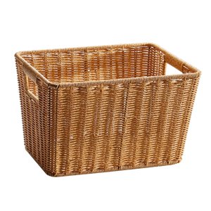 Bothyi - Cesta Para Revistas De Estilo Japonés, Organizadora Para Diversos Artículos De Cocina, Hogar, Encimera, 32Cm X 24Cm X 20Cm