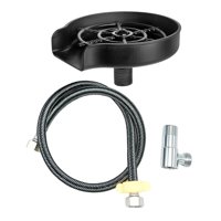 Magideal - Fregadero De Cocina Automático, Accesorio Para Fregadero De Cocina, Enjuagador Rápido, Jarra De Café, Taza Para Botella, Hotel, Cocina, Taza De Té, , Juego De Juego De Arandelas De Copa 2