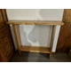 thumbnail image 2 of Mesa de arrimo, Recibidor barnizada en Madera Pino Radiata 2 pulgadas. 90x110x21, 2 of 3