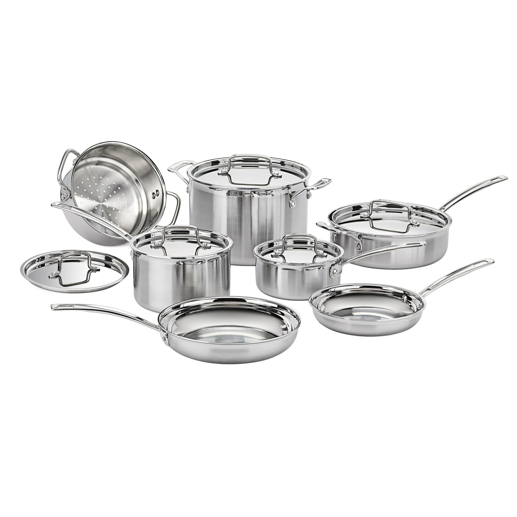 Juego De Utensilios De Cocina Cuisinart Multiclad Pro Triple Ply 12 Piezas