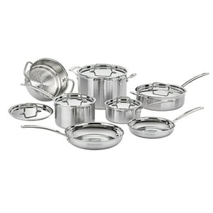 Juego De Utensilios De Cocina Cuisinart Multiclad Pro Triple Ply 12 Piezas