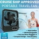 thumbnail image 2 of Ventilador de viaje Nordmoose Cruise, homologado para cabina, color blanco, 2 of 7