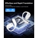 thumbnail image 2 of Auriculares de traducción Paekole Real-Time 198 idiomas con funda, 2 of 8