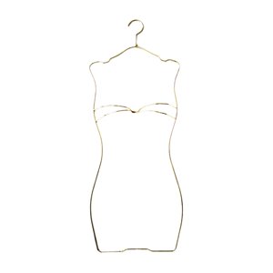 Magideal - Percha De Lencería Percha Para Traje De Baño Percha Para Traje De Baño Percha Para Colgar Ropa Interior Percha Para Traje De Baño Percha Para Exhibici Oro