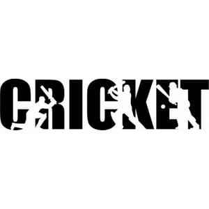 Rienda Libre Graphics - Decomural Cricket Logo Ws-50396