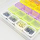 thumbnail image 4 of 28 Grid Stoage Box Stoage Case Transparente Waterprode Compartehombrest Oganizer Container fo Arte DIY Manualidads Nail Accessoies Sewing, 4 of 7