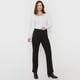 thumbnail image 4 of Calza Mujer Punto Roma Flare Negro Corona, 4 of 5