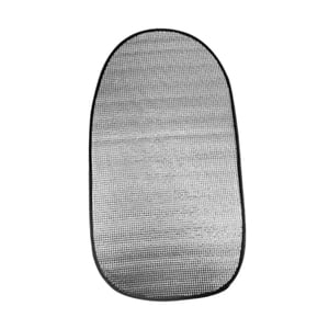 Ioensy - Cojín De Asiento Con Aislamiento Térmico, Protector Solar, Funda Para Asiento De Motocicleta, Scooter, Color Negro