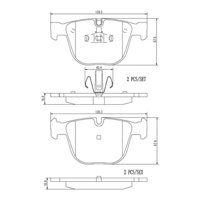 Motaquip - Pastillas Freno Para Auto Lvxl1717