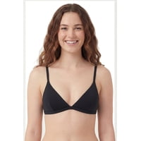 Samia - Bikini Triangulo Básico Ajustable Negro
