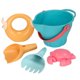 thumbnail image 1 of Juguetes De Playa Para Ni?os, Juego De Juguetes Con Caja De Arena, Cubo De Agua Y Arena, Rastrillo Para Animales De 3 A?os Y Más, 5 Uds., 1 of 5