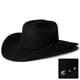 thumbnail image 1 of Sombrero vaquero Stetson 4X Corral de lana negro para hombre, 1 of 9