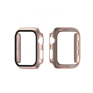 Vanan - Protector Carcasa Glass Para Apple Watch 45Mm Rosado
